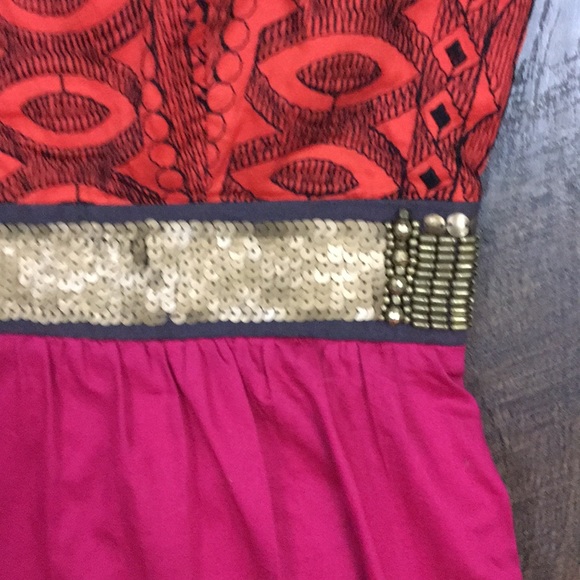 💘 Anthropologie Floreat Subcontinent Dress 💘 - Picture 6 of 8